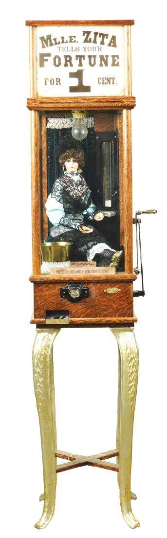 1¢ Roover Brothers Co. Mlle. Zita Fortune Teller Arcade (1 of 8)
