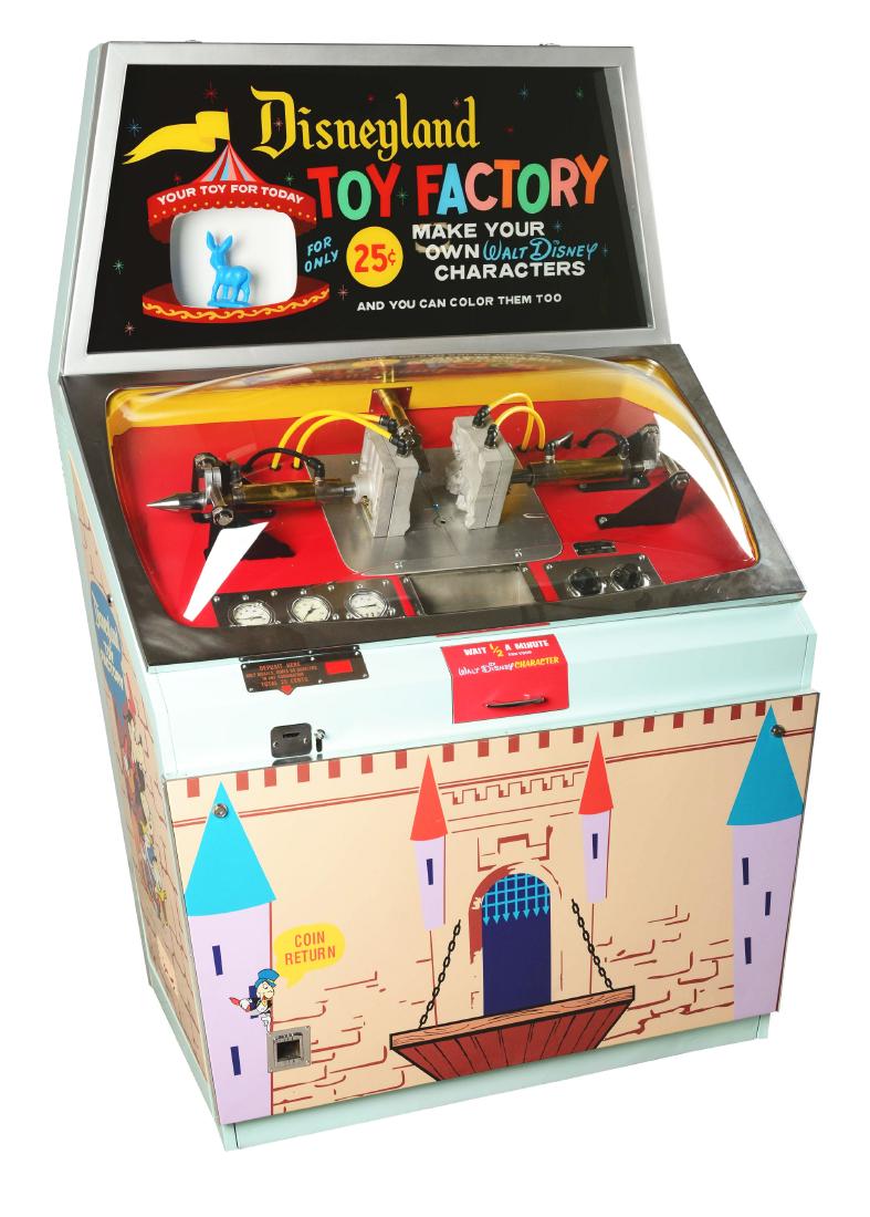 25¢ Disneyland Toy Factory Mold A Rama. (1 of 4)