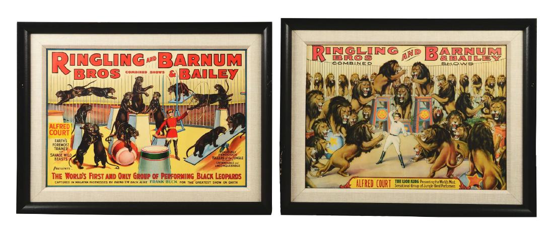 Lot Of 2: Ringling Bros And Barnum & Bailey Circus (1 of 3)