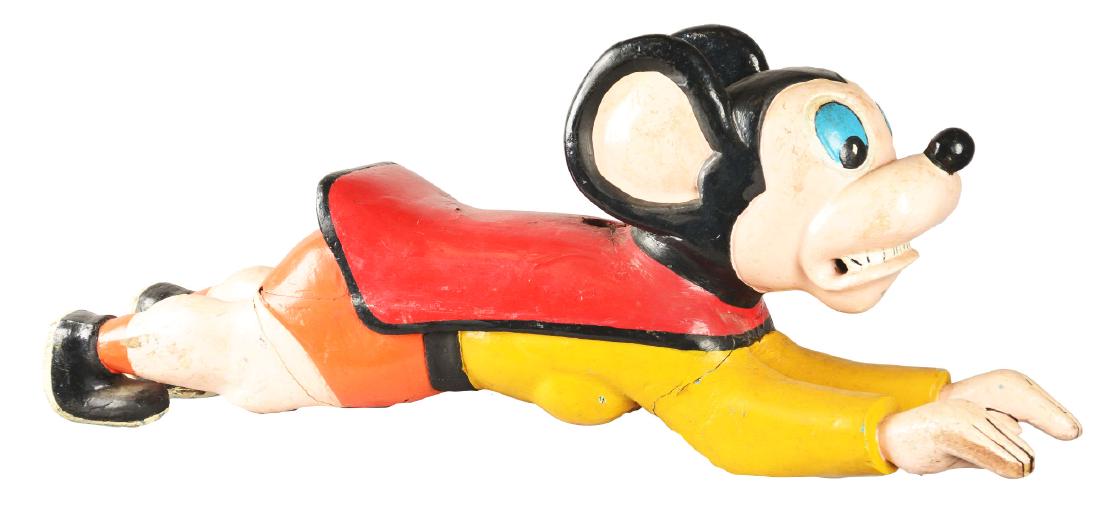 Wooden Mighty Mouse Carousel Character. (1 of 4)