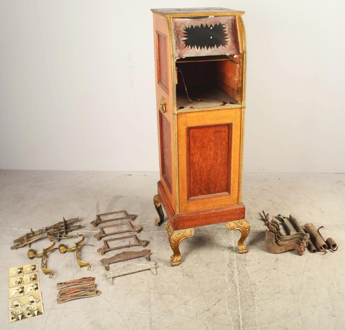 Lot Of Assorted Antique Arcade Machine Parts. (1 of 4)