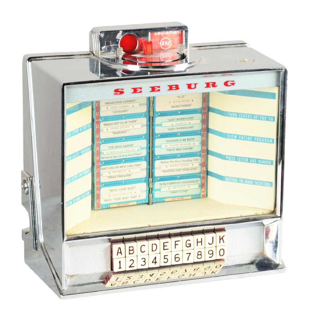 25¢ Seeburg Wall-O-Matic 100 Wall Box. (1 of 4)