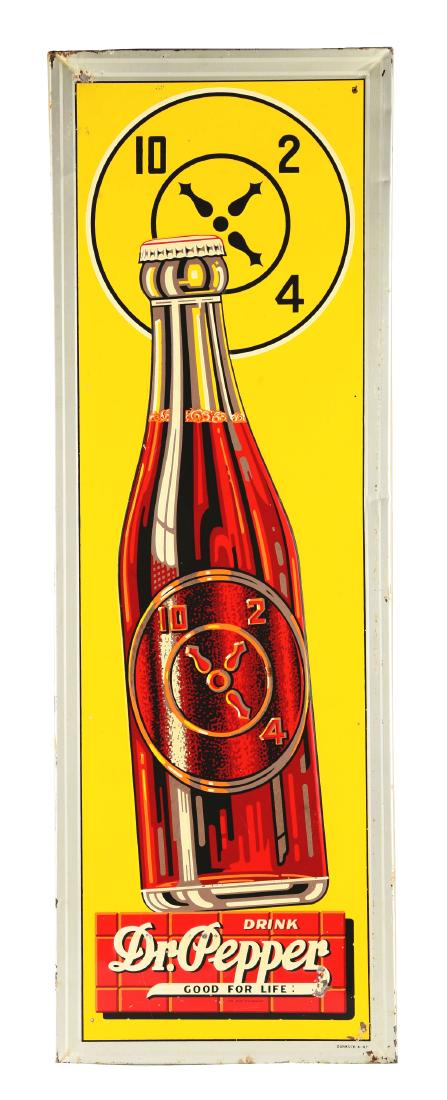 Tin Drink Dr. Pepper Sign. (1 of 2)