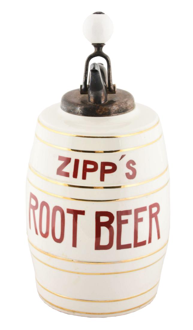 Zipp's Root Beer Soda Fountain Syrup Dispenser. (1 of 4)