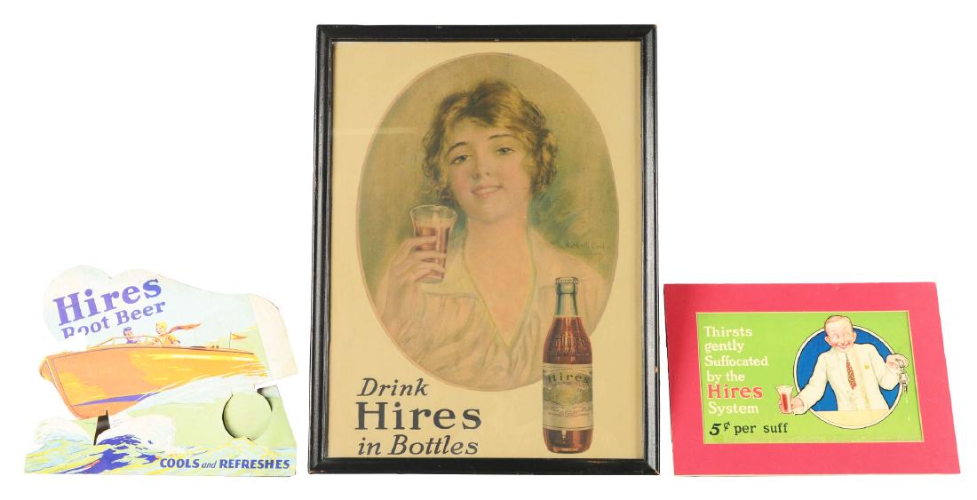 Lot Of 3: Hires Advertisements. (1 of 2)