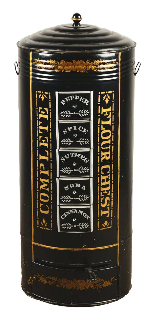 Complete Flour Chest Sifter. (1 of 4)