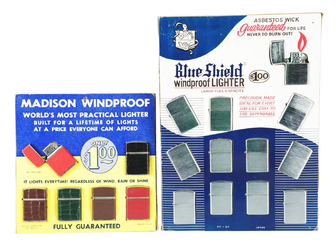 Lot Of 2: Windproof Lighters Store Displays. (1 of 2)