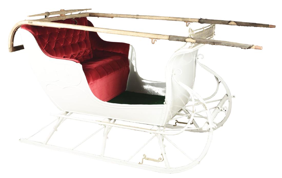 Doctor's Cutter Horse-Drawn Sleigh. (1 of 4)