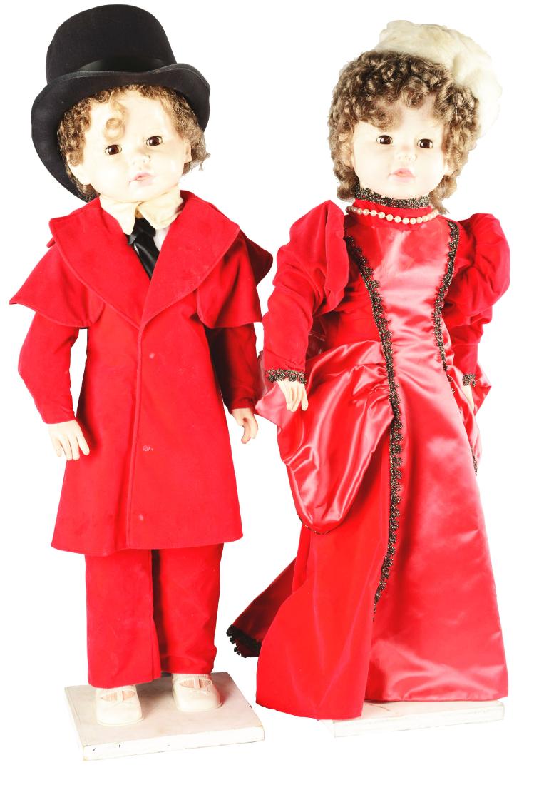 Lot Of 2: Doll Automatons. (1 of 4)