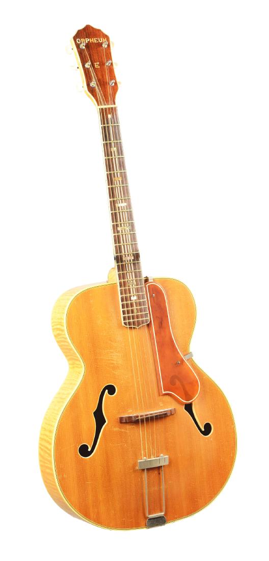 Orpheum E Acoustic Guitar. (1 of 7)
