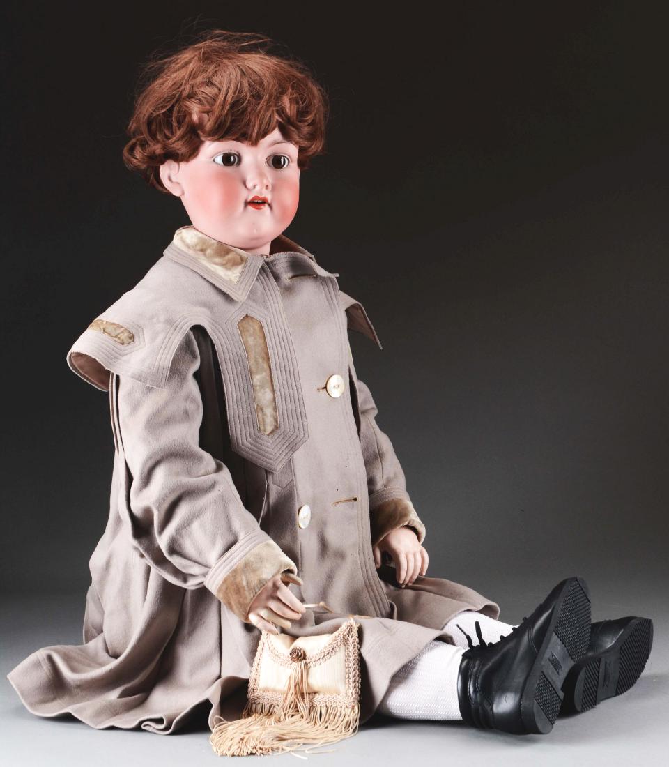 Large AM 390 Bisque Doll. (1 of 3)