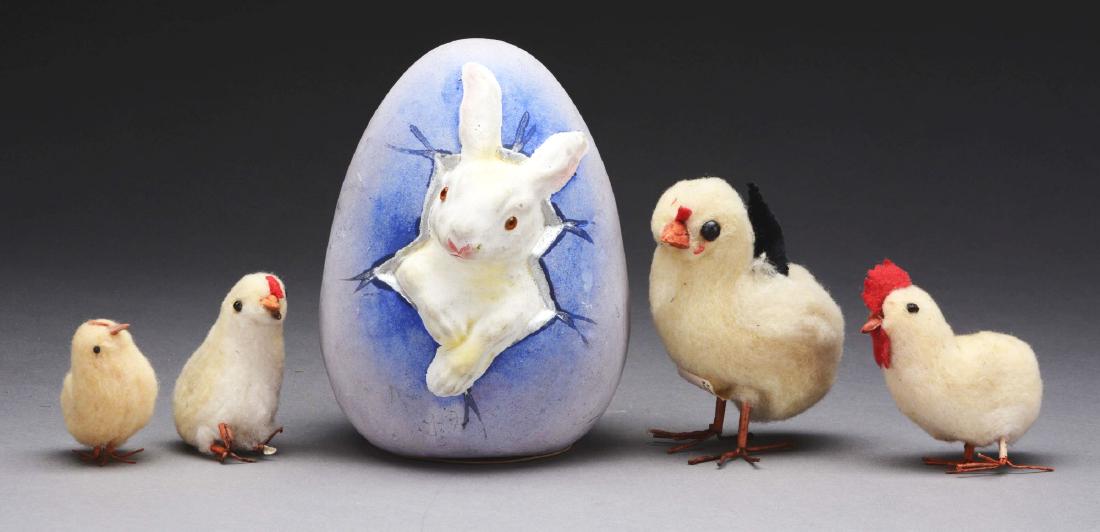 Lot of 5: Easter Decorations. (1 of 1)