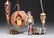 Lot of 6: Christmas Ornaments.