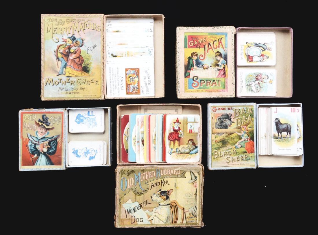 Lot Of 5: Assorted Card Games In Boxes. (1 of 2)