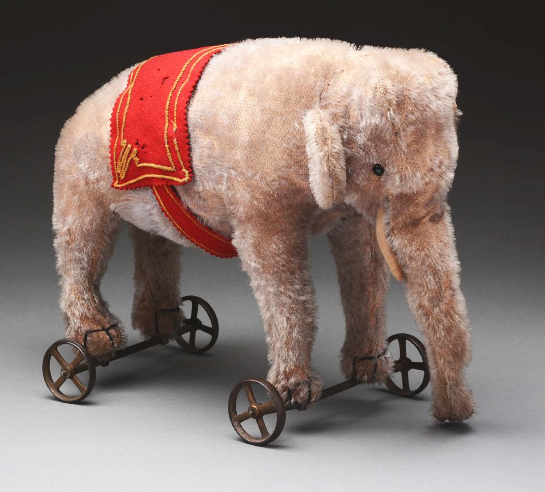 Steiff Elephant Pull Toy. - Oct 24, 2018 | Dan Morphy Auctions in PA