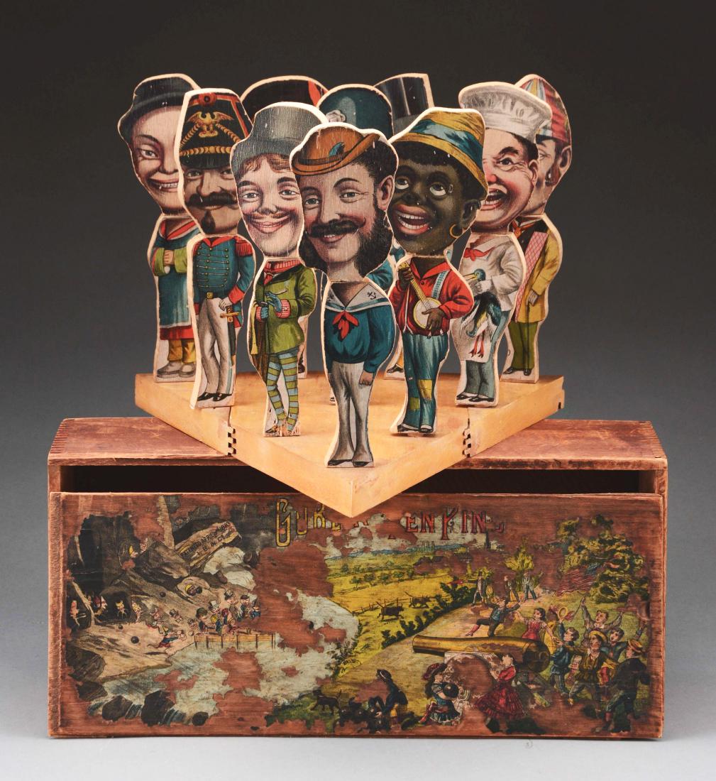 Ives Goblin Ten Pins with Box. (1 of 5)