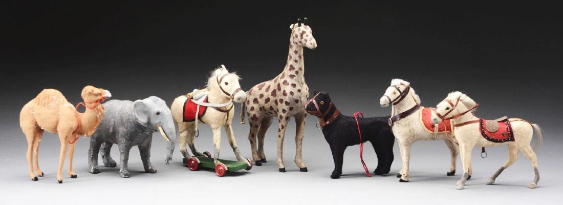 Lot Of 7: Assorted Mini Animals. (1 of 1)