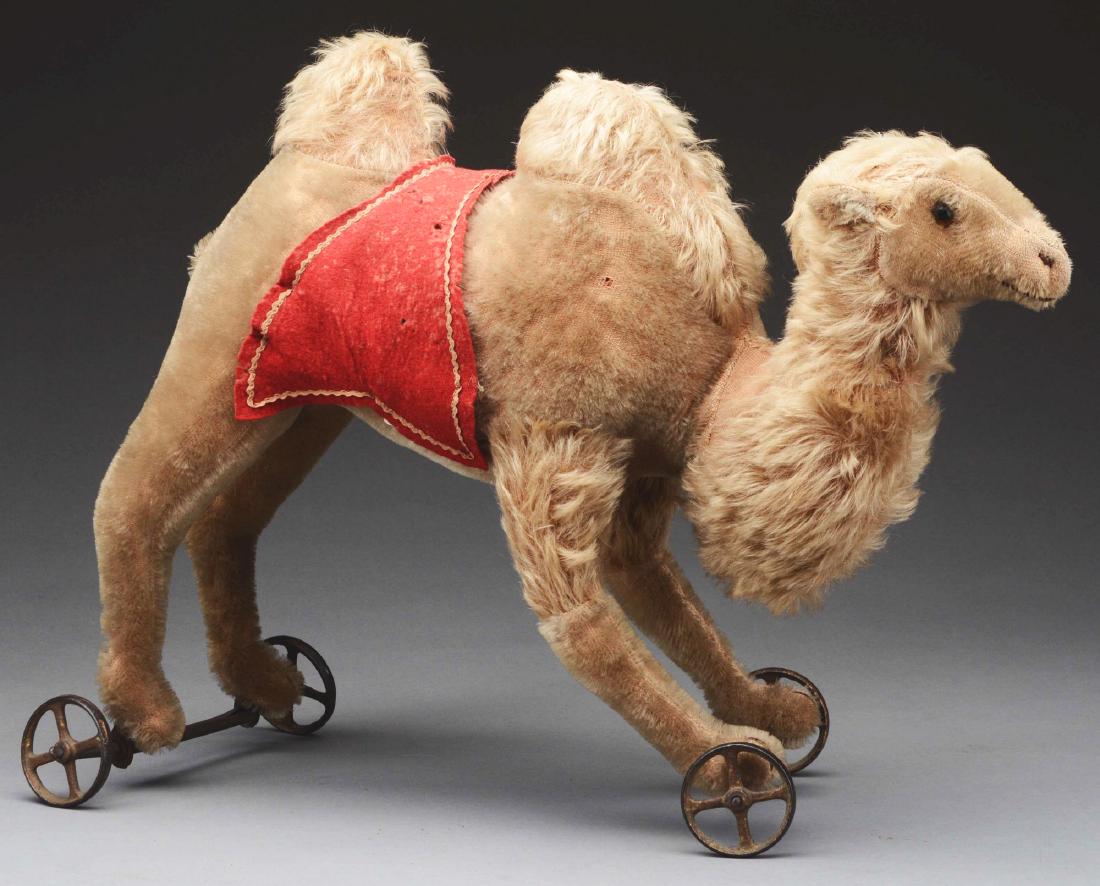 Mohair Camel Pull Toy. (1 of 3)