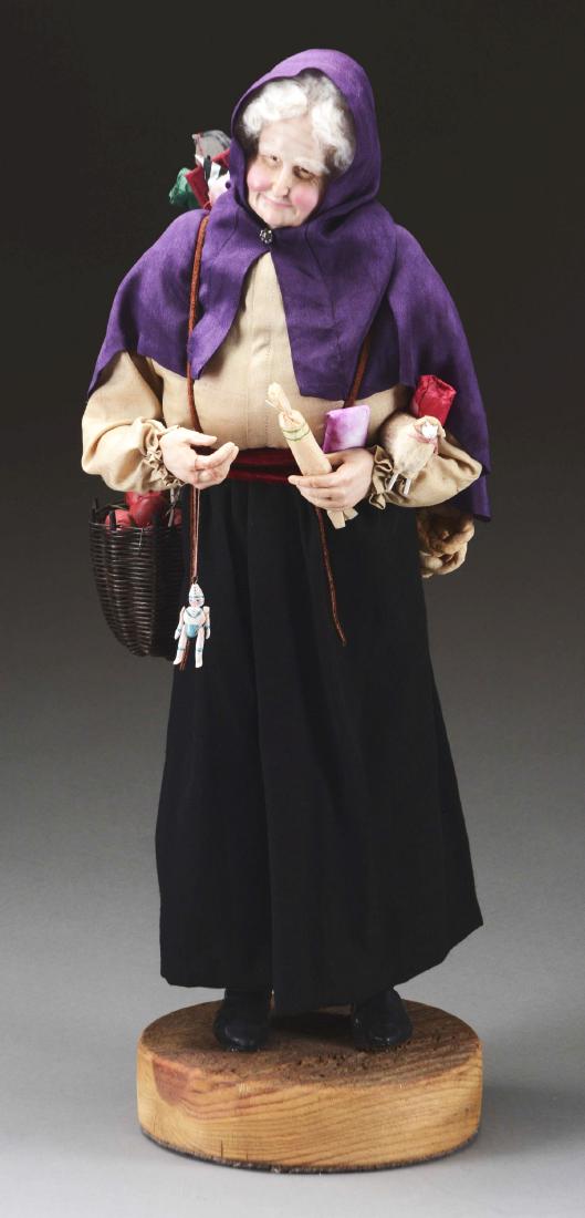 Large figure of Befana The Italian Gift Giver By Artist (1 of 2)