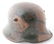 German WWI Camouflage M17 Helmet. - 2