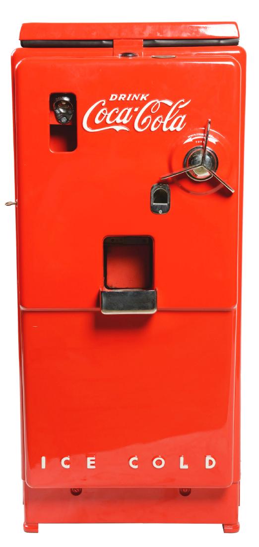 Cavalier C-27 Coca-Cola Soda Vending Machine. (1 of 4)