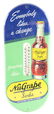 NuGrape Soda Tin Advertising Thermometer.