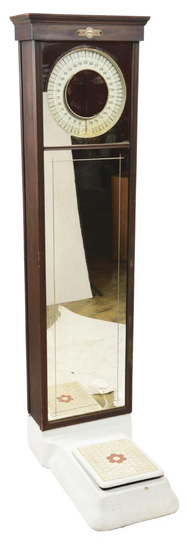 Columbia Weighing Machine Penny Scale. (1 of 2)