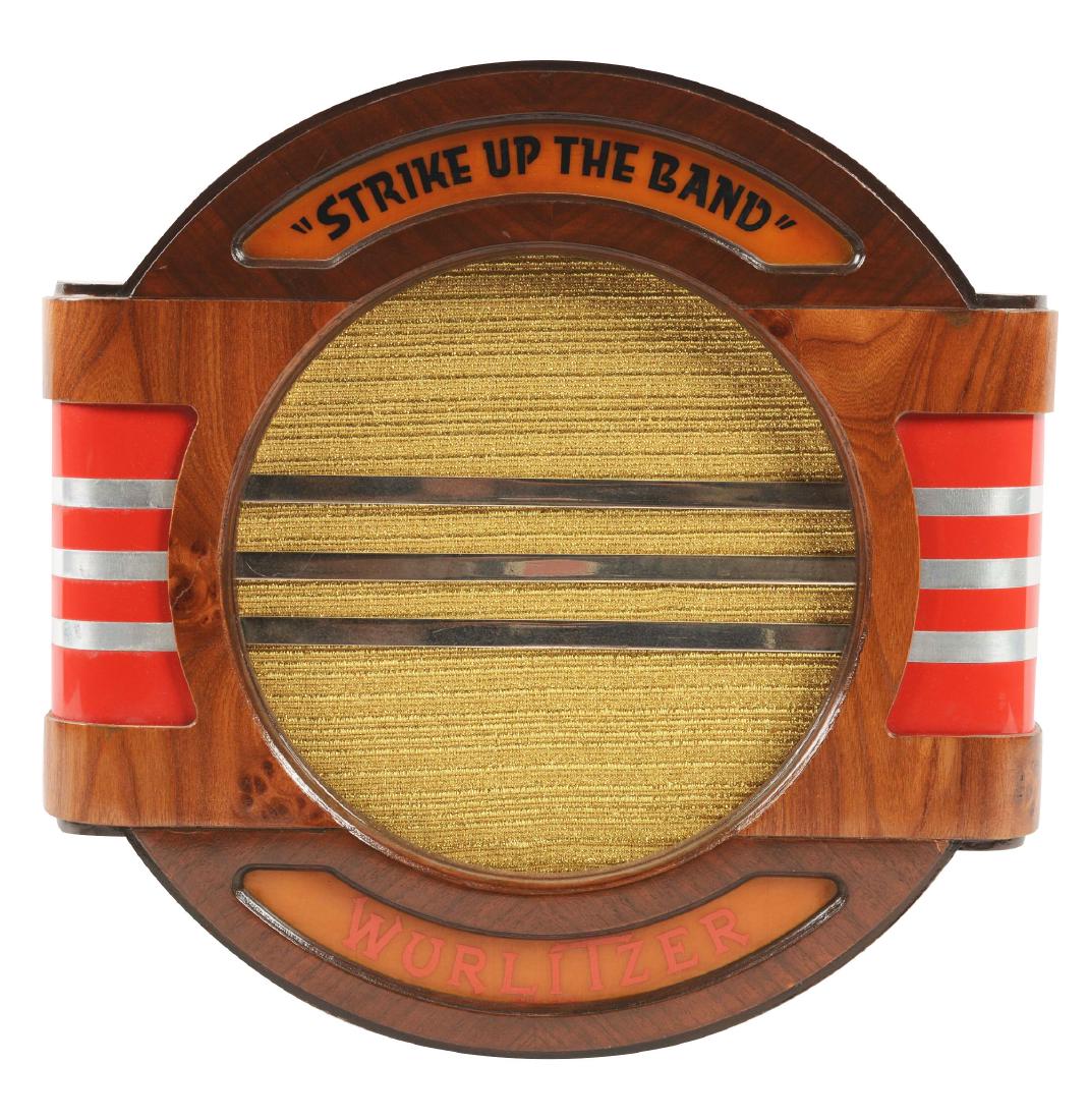 Wurlitzer "Strike Up The Band" Model 39 Remote Speaker. (1 of 2)
