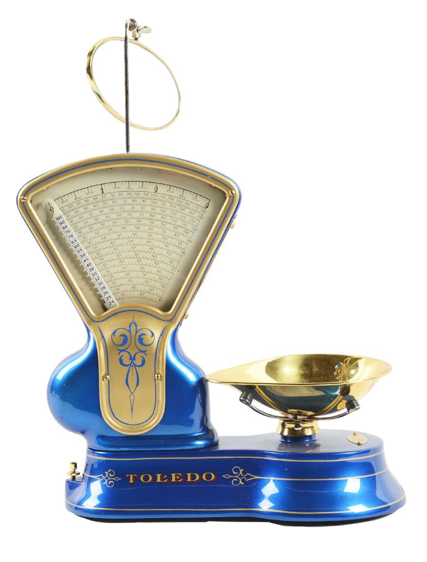 Restored Toledo Counter Top Scale. (1 of 4)