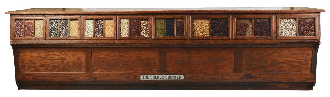 Early Country Store Sherer Bean Counter. (1 of 2)