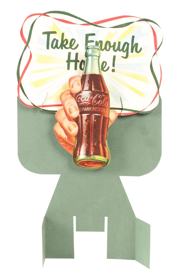 1952 Coca-Cola Rocking Sign Carton Display. (1 of 2)