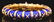 18K Gold Tiffany & Co. Schlumberger Blue Enamel "X"
