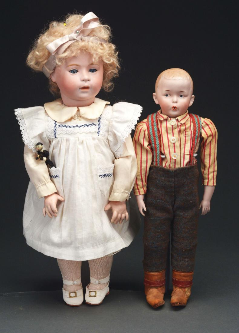 Lot of 2: Swain & Co. DIP and Heubach Whistling Jim. (1 of 3)