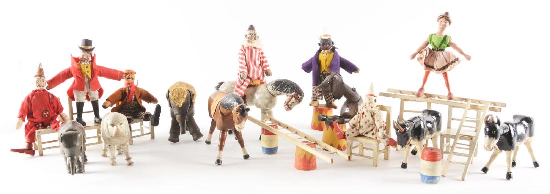 Nice Lot of Early Schoenhut Humpty-Dumpty Circus Figure (1 of 3)