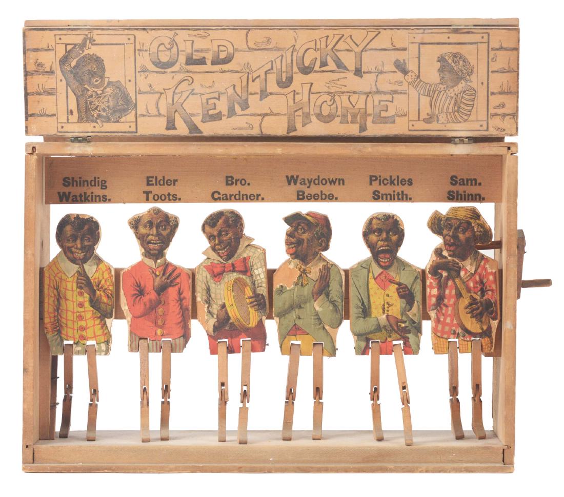 Early American Made Old Kentucky Home Dancing Game In (1 of 3)