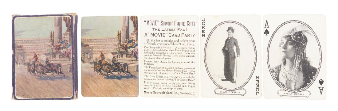 Movie Souvenir Playing Cards In Original Box. (1 of 1)