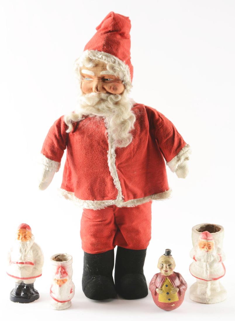 Lot Of 5: Christmas Pieces. (1 of 2)