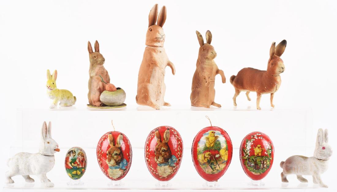 Lot Of 12: Assorted Easter Containers. (1 of 2)