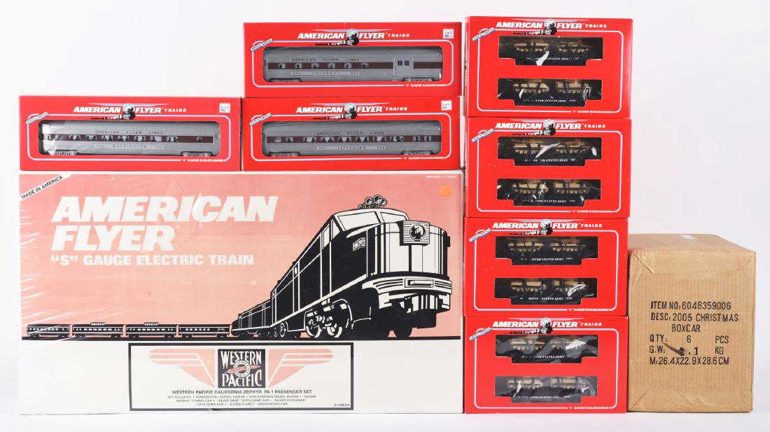 Lot Of 6: American Flyer S Gauge Rolling Stock.