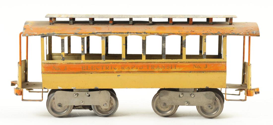 Lionel No. 3 Electric Rapid Transit Trolley. (1 of 4)