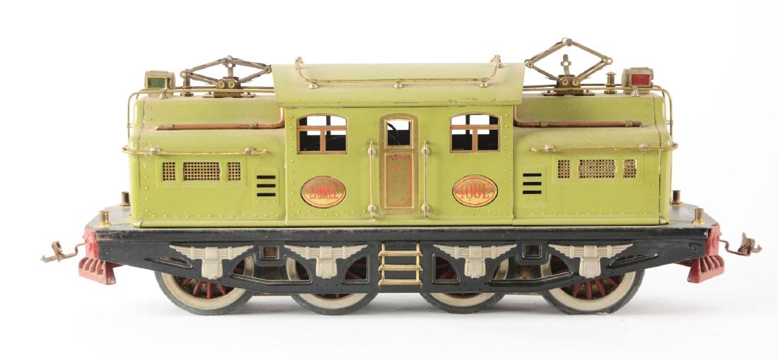 Lionel Apple Green 408 E Engine. (1 of 4)