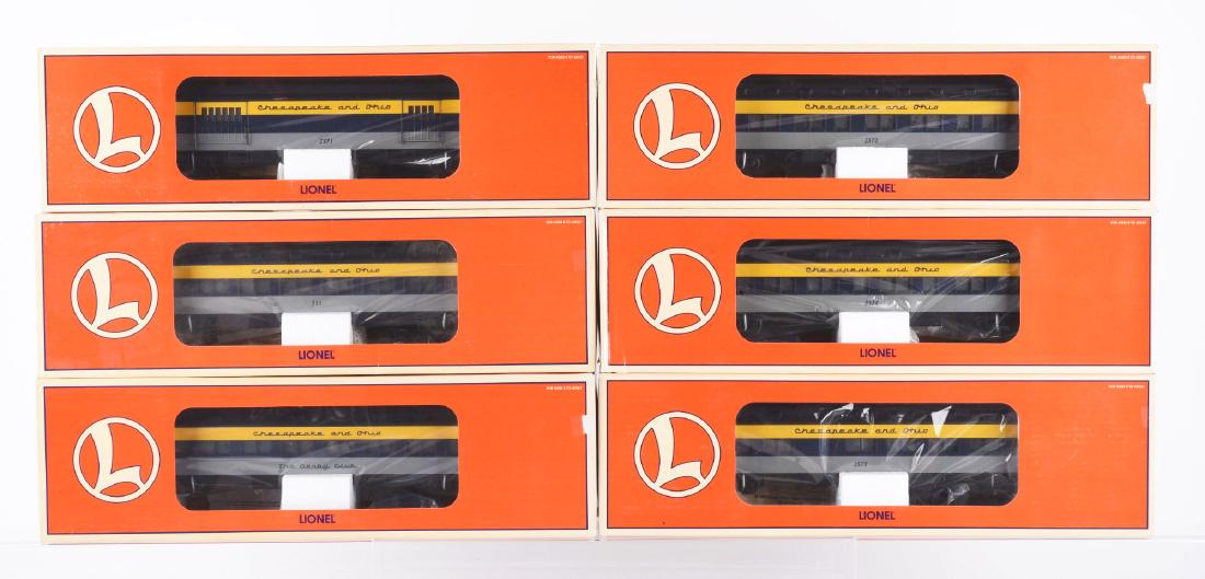 Lot Of 6: Lionel Chesapeake & Ohio O Gauge Passenger (1 of 2)