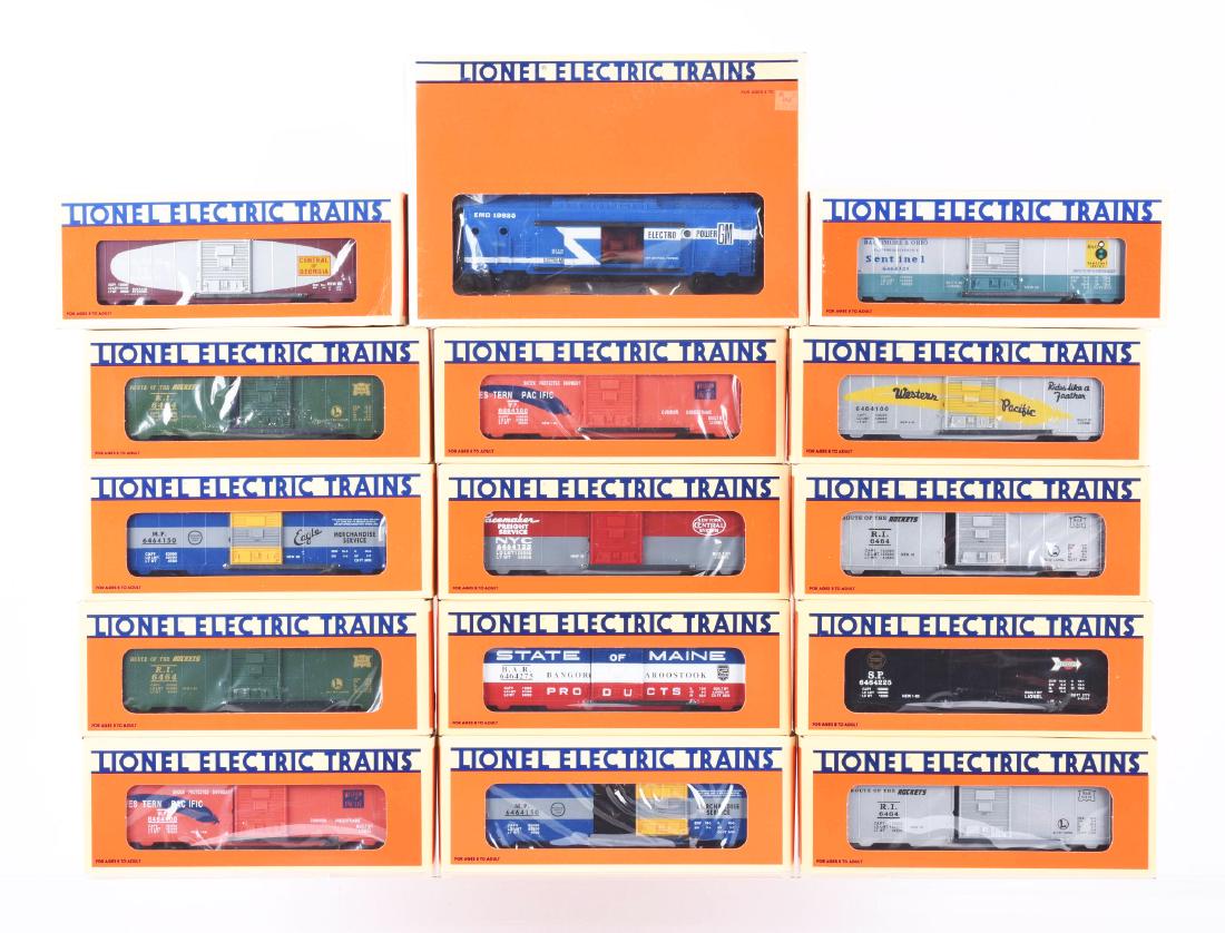 Lot Of 7: Lionel 6464 Box Car Sets & Electric Power (1 of 2)