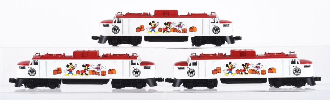 Lot Of 3: Lionel Disney Trains In Boxes. (1 of 3)
