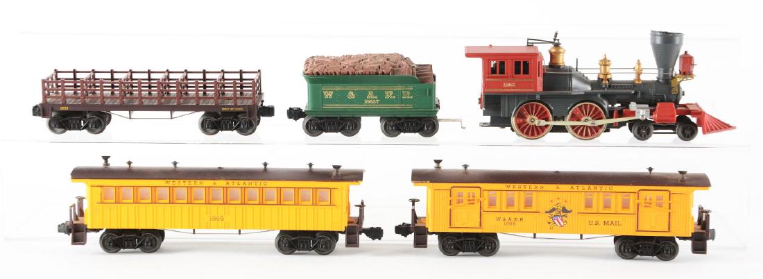 Lot Of 5: Lionel Western & Atlantic Train Set With (1 of 2)