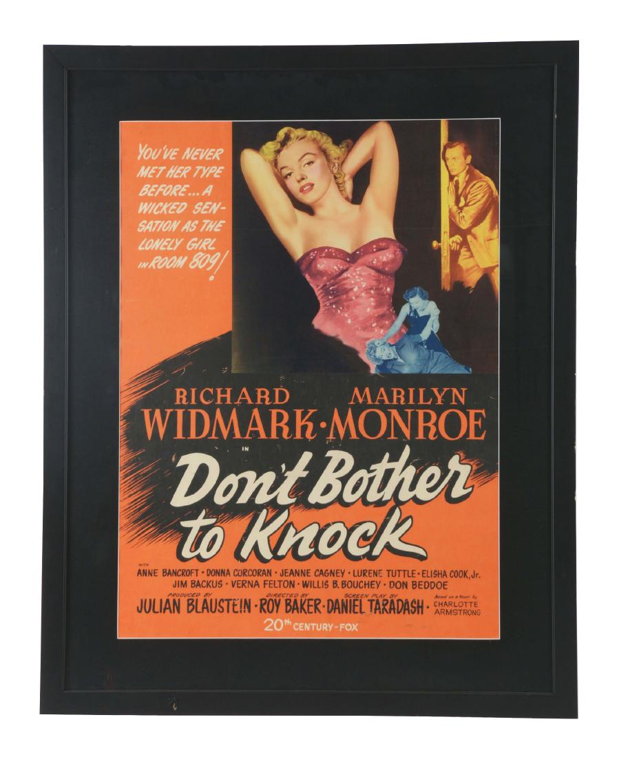 Large Original Marilyn Monroe Don't Brother To Knock (1 of 1)