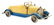 Kilgore Cast Iron Pontiac Roadster Toy.