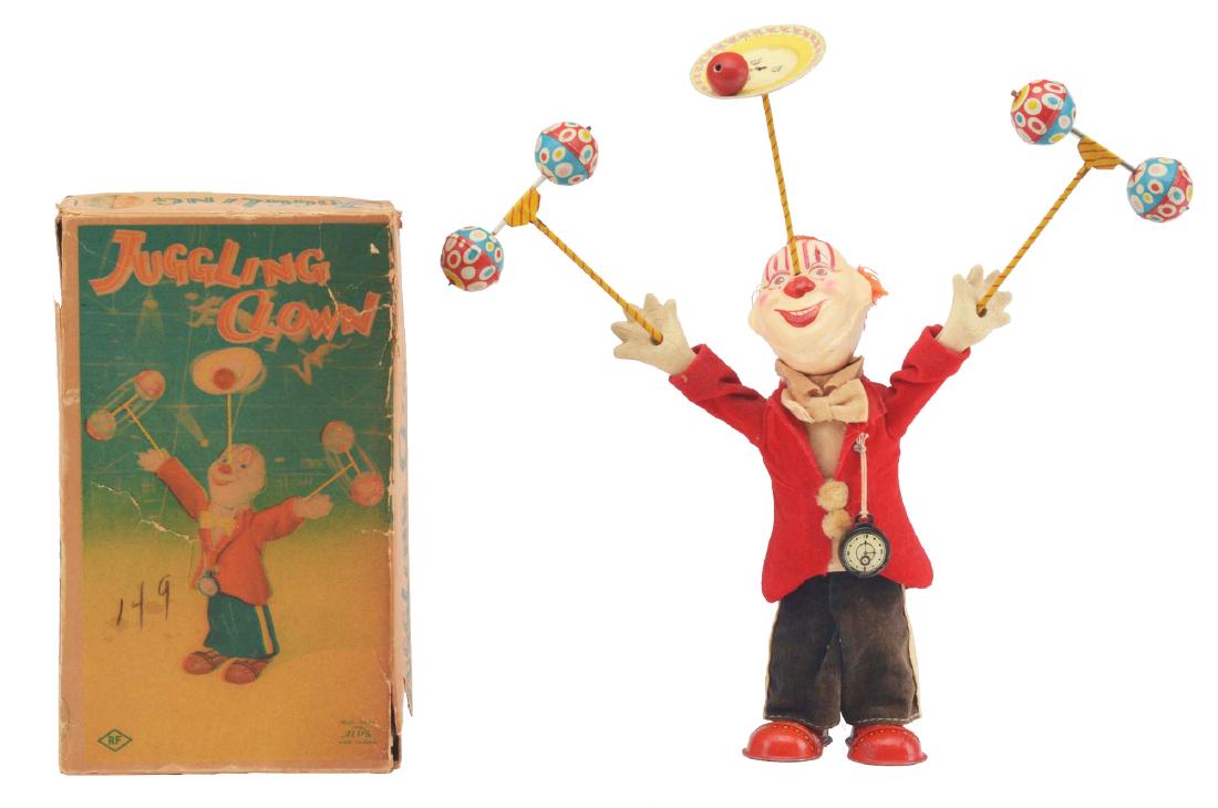 Pinky The Juggling Clown. Japan: Alps, 1950s. Pinky The Juggling Clown. Japan: Alps, 1950s.