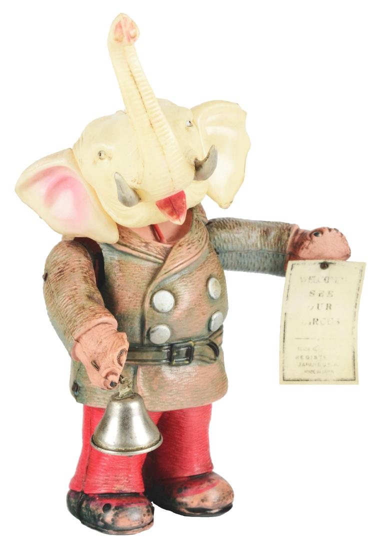 Large Pre-War Japanese Celluloid Wind Up Circus (1 of 4)