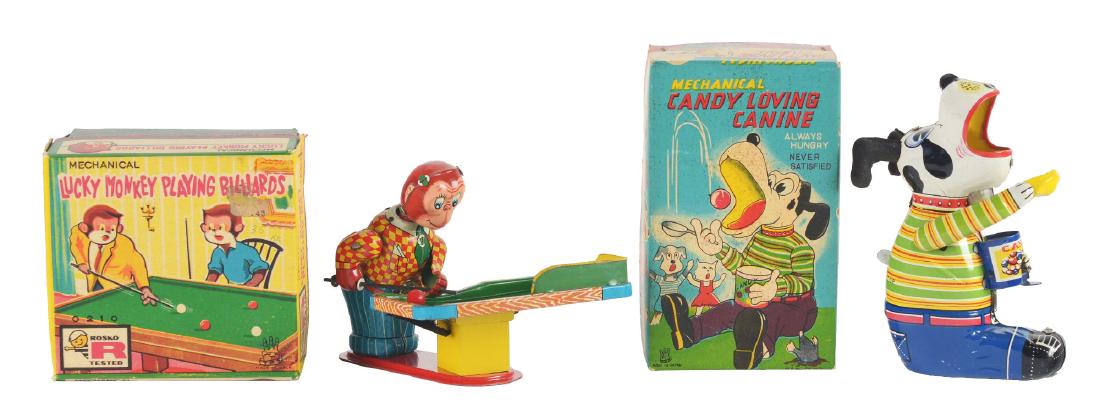 Lot of 2: Tin Litho Wind Up TPS Toys. (1 of 2)